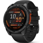 Garmin Fenix 8 AMOLED 47mm Slate Gray / Black Silicone Band (010-02904-00 | 010-02904-09)