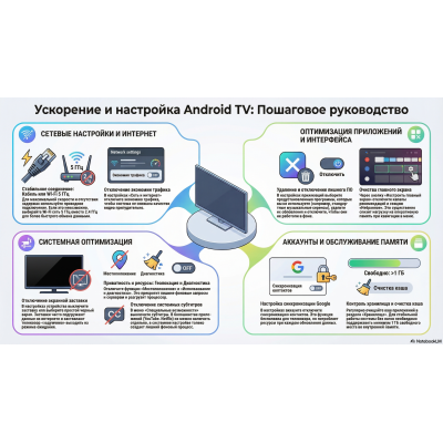 Настройка Smart TV на Android. Как заставить телевизор работать быстрее