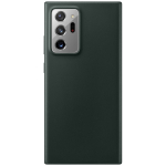 Чехол-накладка Galaxy Note 20 Ultra Leather Cover Green