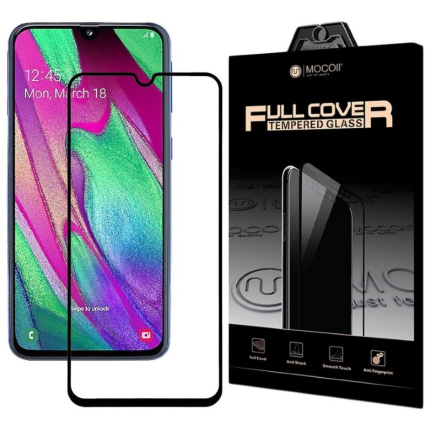 Защитное стекло 3D MOCOll Black Diamond для Samsung Galaxy A40 Черное