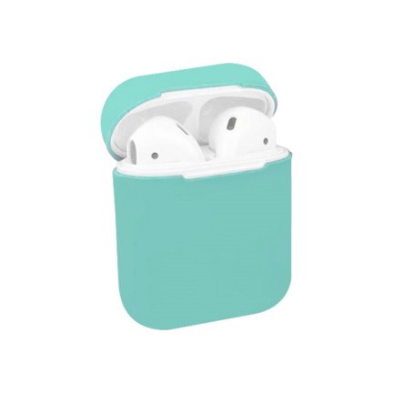 Купить Чехол AirPods 1/2 Silicone Case Sea Blue Blue (Голубой) Чехол AirPods 1/2 Silicone Case Sea Blue Blue (Голубой)