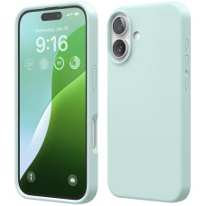 Купить Чехол iPhone 16 Elago Soft Silicone Mint Чехол iPhone 16 Elago Soft Silicone Mint