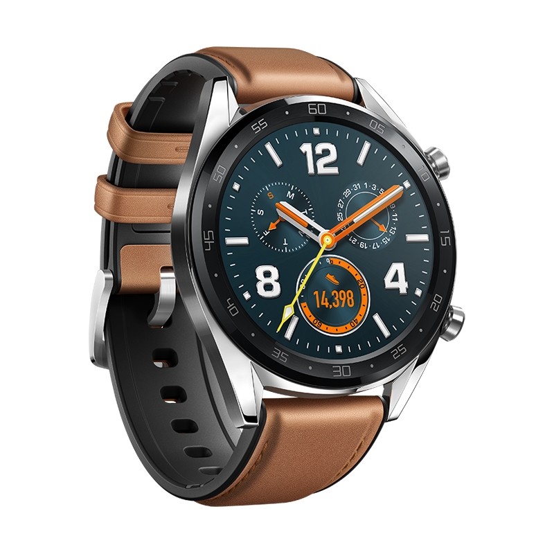 Huawei Watch GT Active 46mm Saddle Brown Huawei 1.39 Brown Mobilo4ka.ru